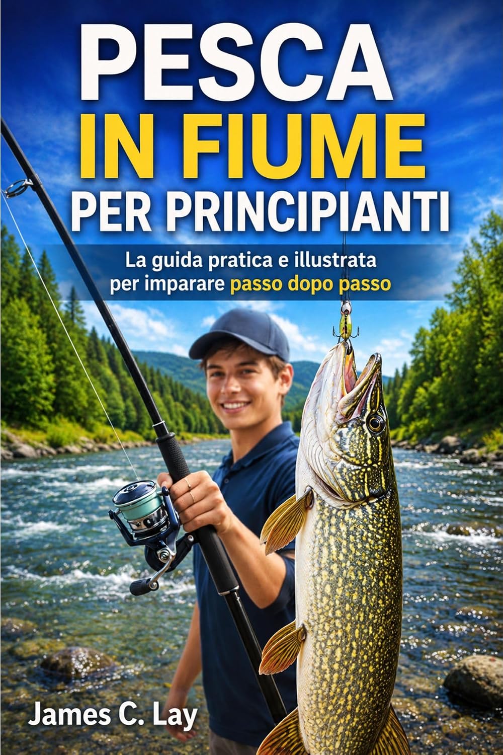 PESCA IN FIUME PER PRINCIPIANTI: La guida pratica e illustrata per imparare passo dopo passo (Italian Edition) baixar o livro de graça