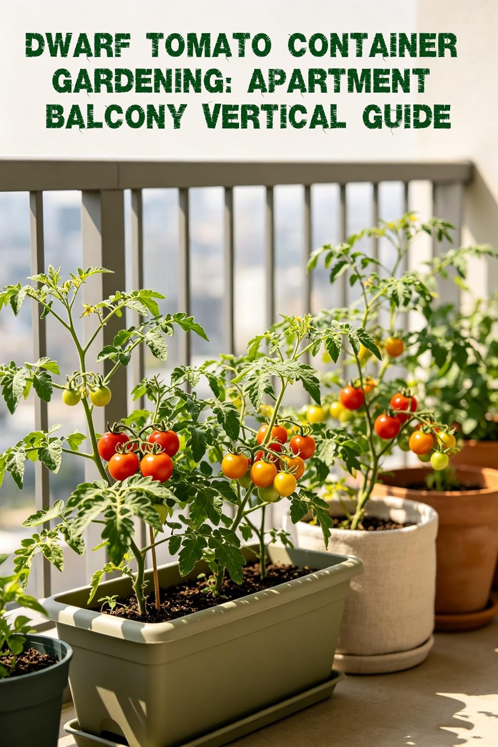 ler totalmente Dwarf Tomato Container Gardening_ Apartment Balcony Vertical Guide (English Edition)