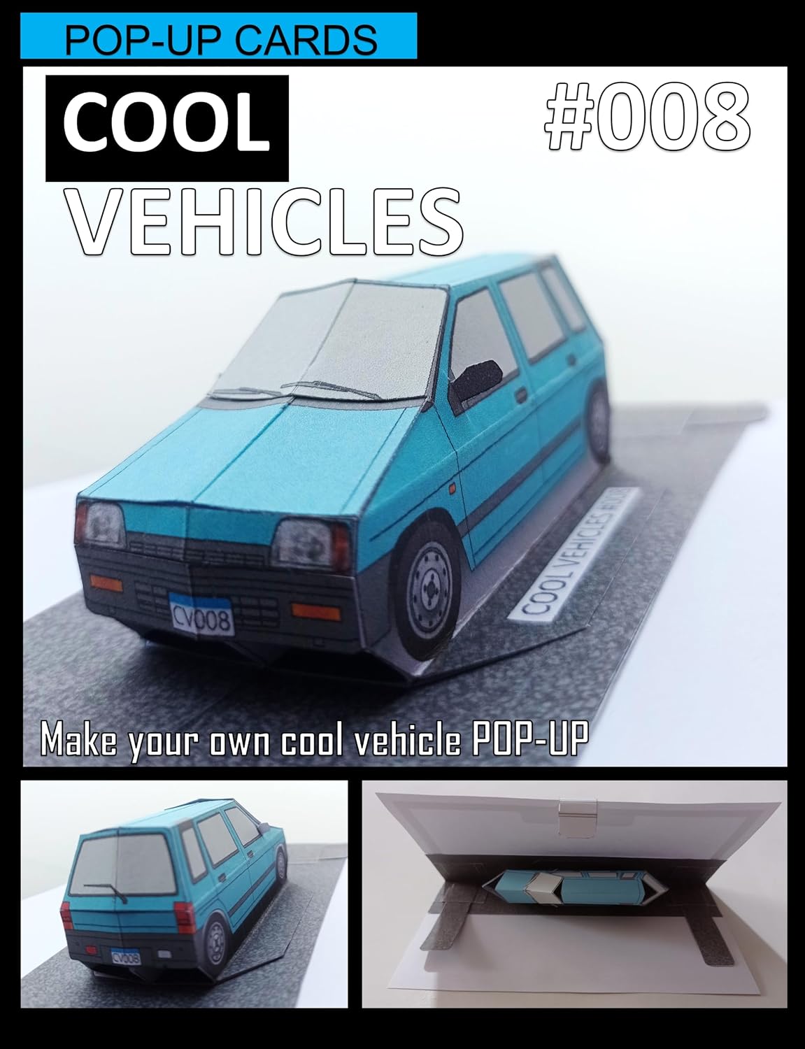 POP-UP CARDS: COOL VEHICLES #008 (English Edition) baixar livro de graça