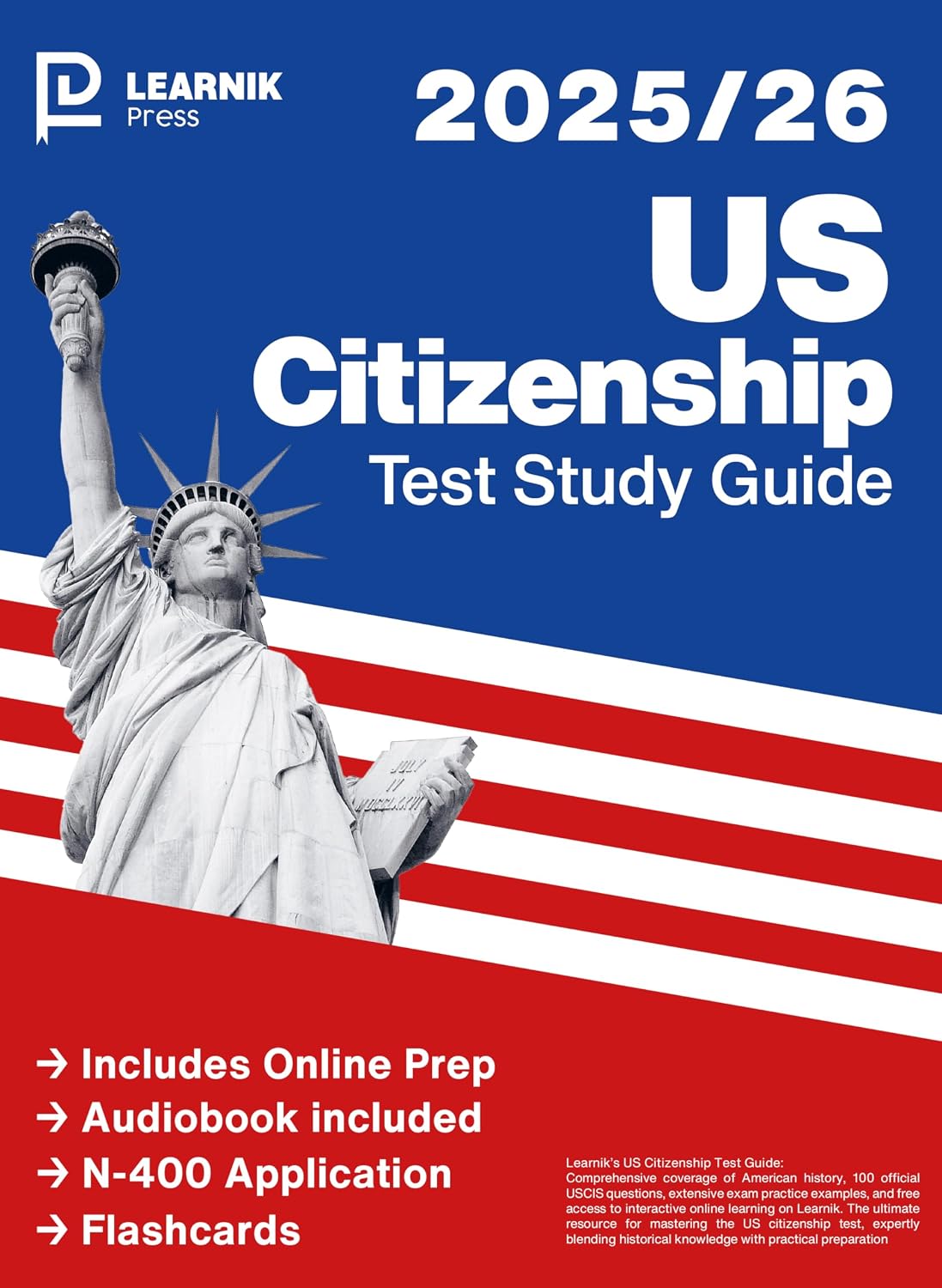 capítulo por capítulo baixar US Citizenship Test Study Guide: Includes the 100 Official USCIS Civic Test Questions + Online Preparation + Expert Video Strategies (English Edition)