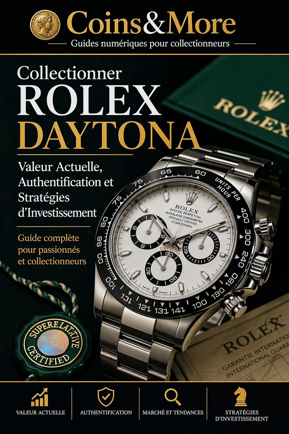 ler totalmente Collectionner Rolex Daytona: Valeur actuelle, authentification et stratégies — publication indépendante et non officielle (French Edition)