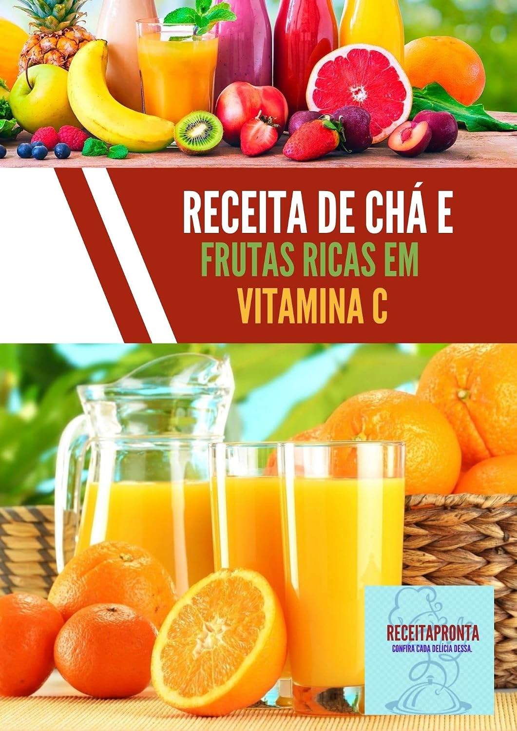 Receitas de Chá e frutas ricas em vitamina C: Este suco verde cheio de vitamina C baixar o livro de graça