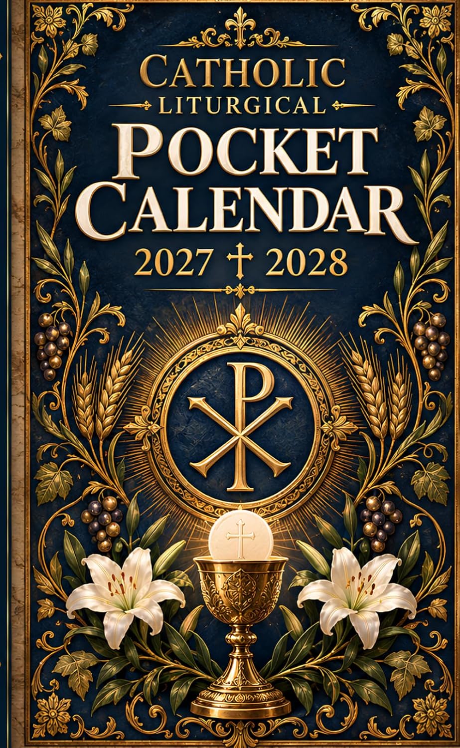 Catholic Liturgical Pocket Calendar 2027-2028: Two-Year Holy Family Faith Planner with Feast Days, Sacred Celebrations, Marian Devotions, Prayer Tracking, Mass Records and Spiritual Reflections baixar o livro de graça