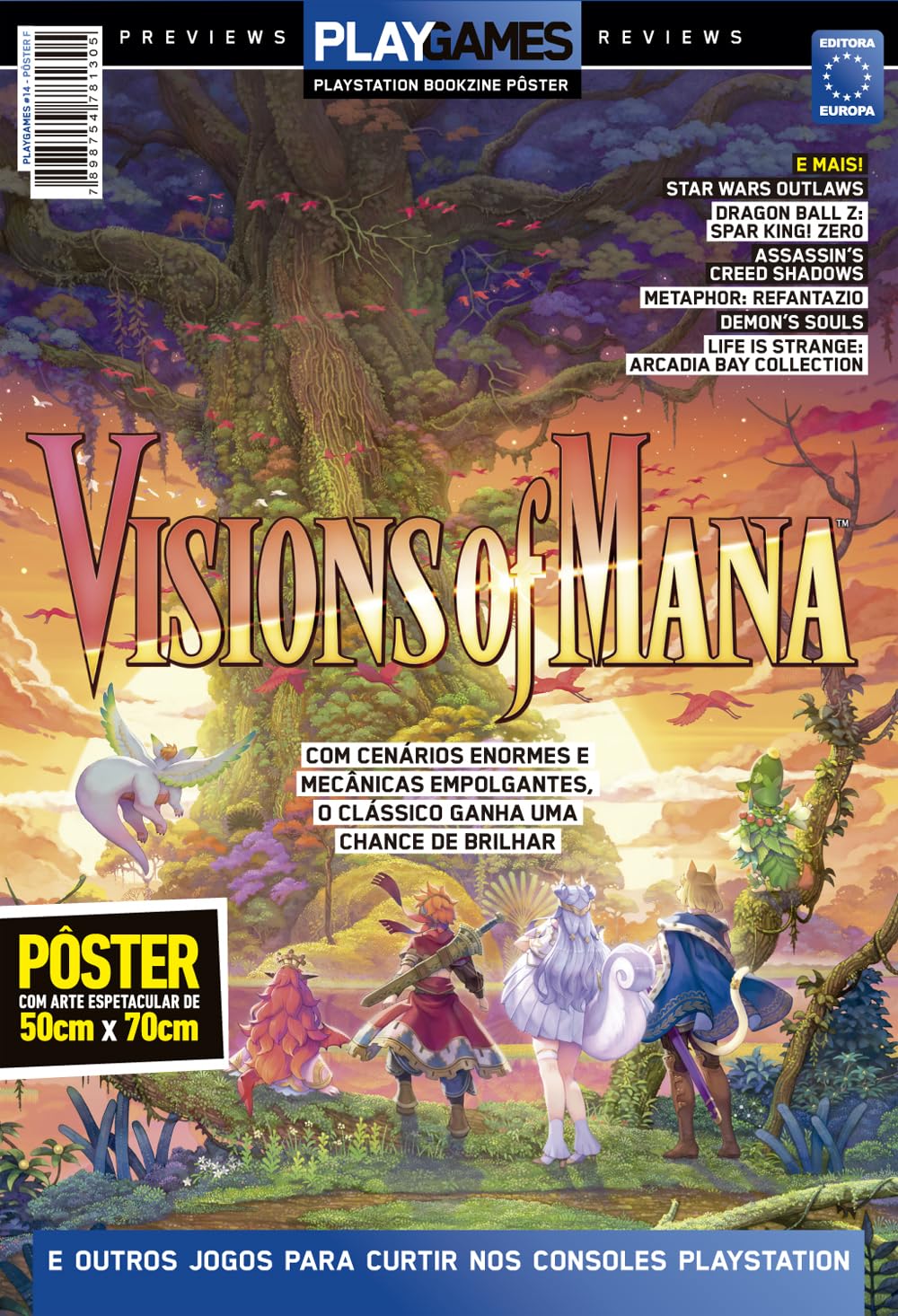 Visions of Mana - Superpôster PlayGames baixar livro de graça