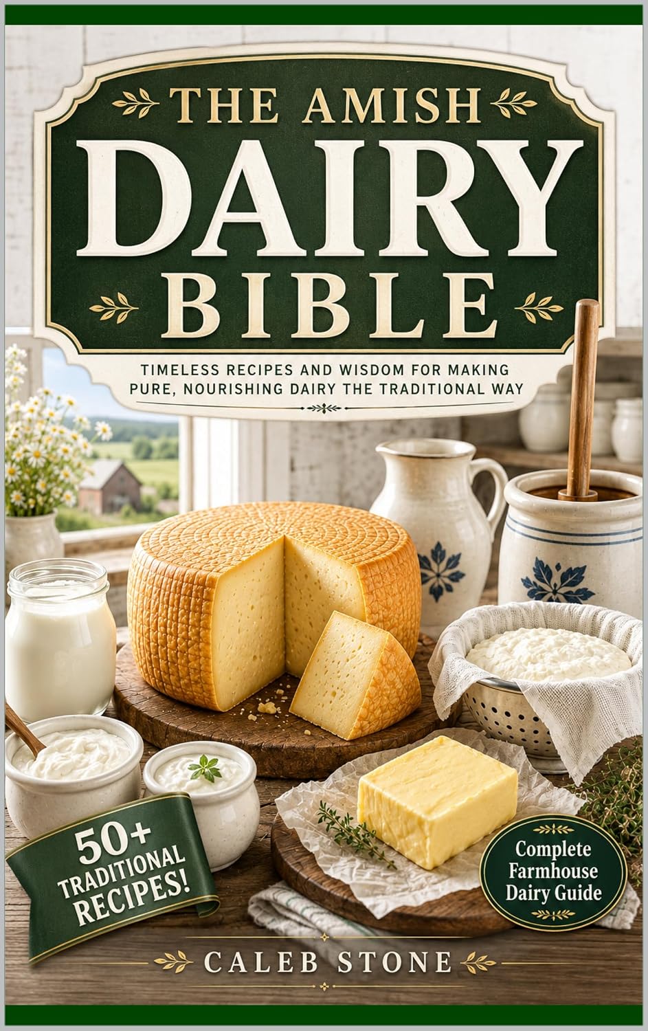 ler totalmente The Amish Dairy Bible: Traditional Farmhouse Cheese Making, Butter Churning, Cultured Dairy, and Raw Milk Skills — The Complete Guide to Fresh, Aged, and... Dairy the Amish Way (English Edition)