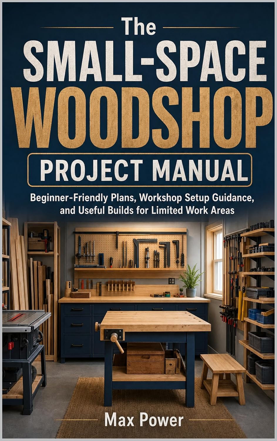 ler totalmente The Small-Space Woodshop Project Manual: Beginner-Friendly Plans, Workshop Setup Guidance, and Useful Builds for Limited Work Areas (English Edition)