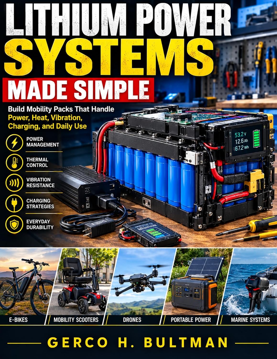 Lithium Power Systems Made Simple: Build Mobility Packs That Handle Power, Heat, Vibration, Charging, and Daily Use (English Edition) baixar o livro de graça