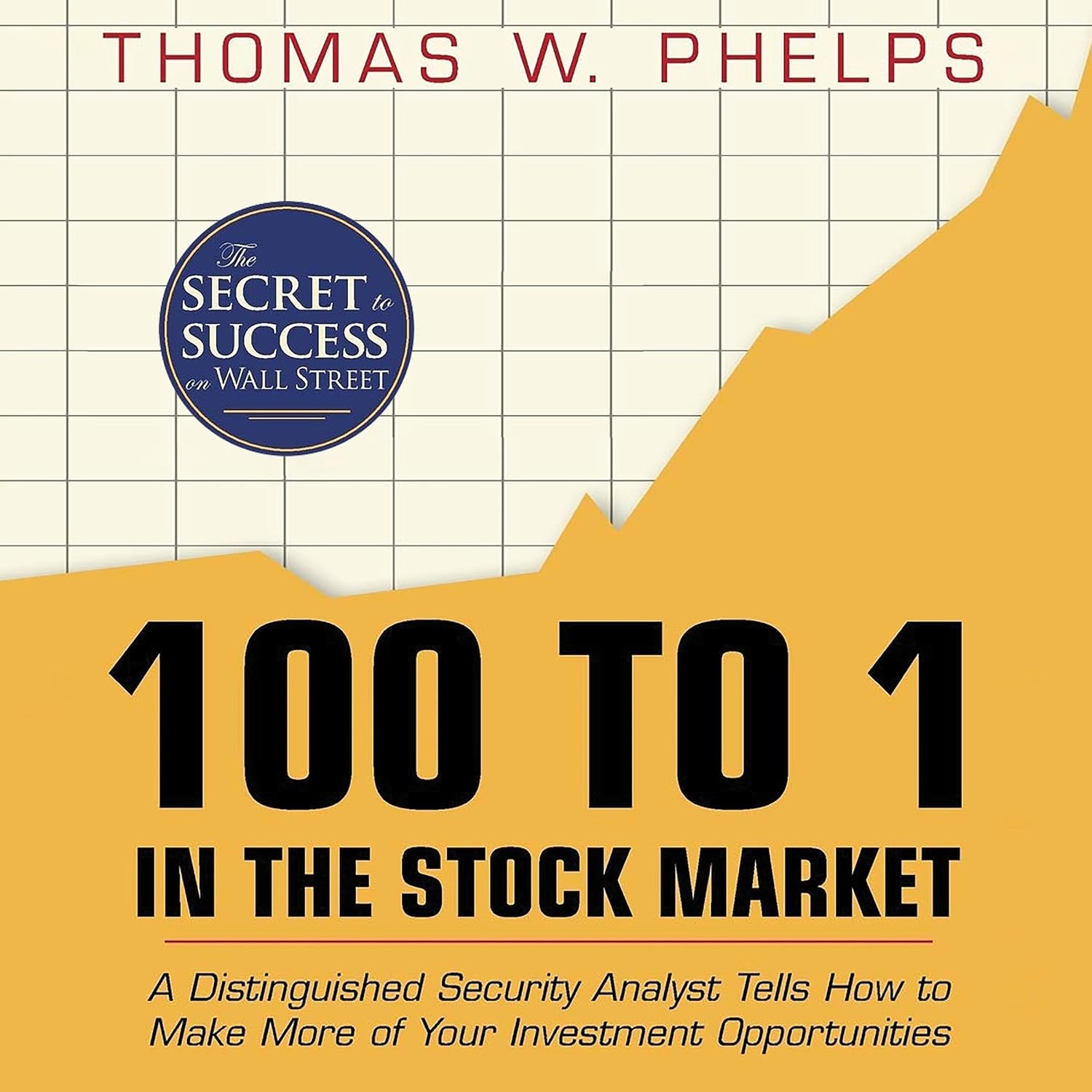 ler totalmente 100 to 1 in the Stock Market: A Distinguished Security Analyst Tells How to Make More of Your Investment Opportunities