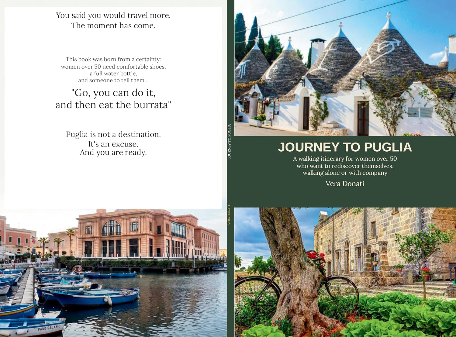 ler totalmente JOURNEY TO PUGLIA - ITINERARY FOR WOMEN OVER 50: A WALKING ITINERARY FOR WOMEN OVER 50 WHO WANT TO REDISCOVER THEMSELVES, WALKING ALONE OR WITH COMPANY (English Edition)