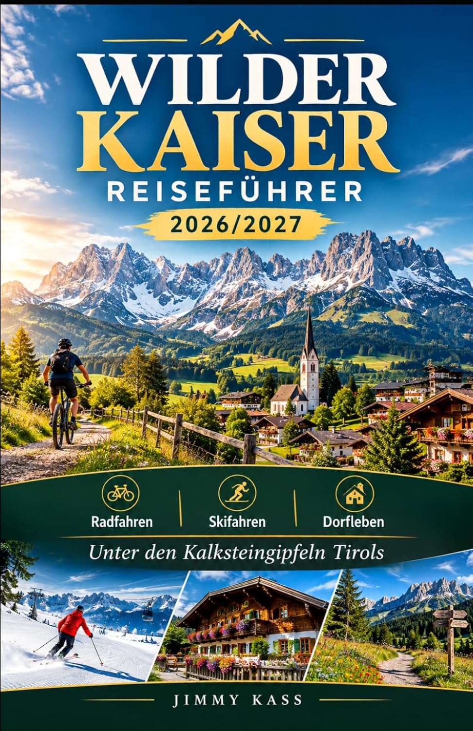 ler totalmente WILDER KAISER REISEFÜHRER 2026/2027: Radfahren, Skifahren und Dorfleben Unter den Kalksteingipfeln Tirols (German Edition)