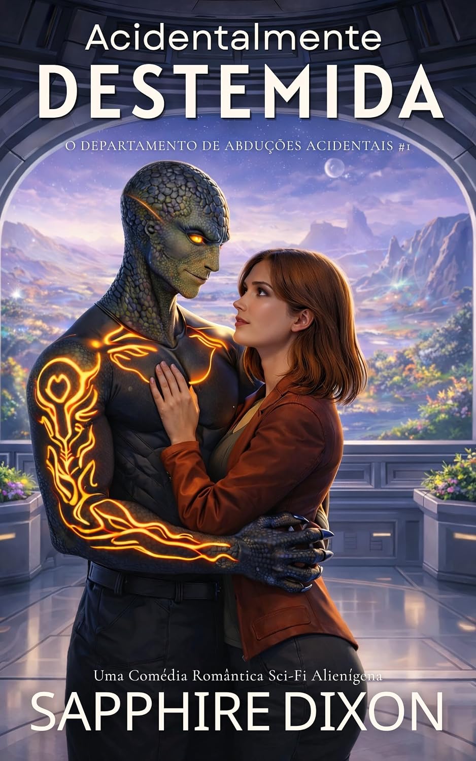 Acidentalmente Destemida: Uma Comédia Romântica Sci-Fi Alienígena (O Departamento de Abduções Acidentais Livro 1) baixar o livro de graça