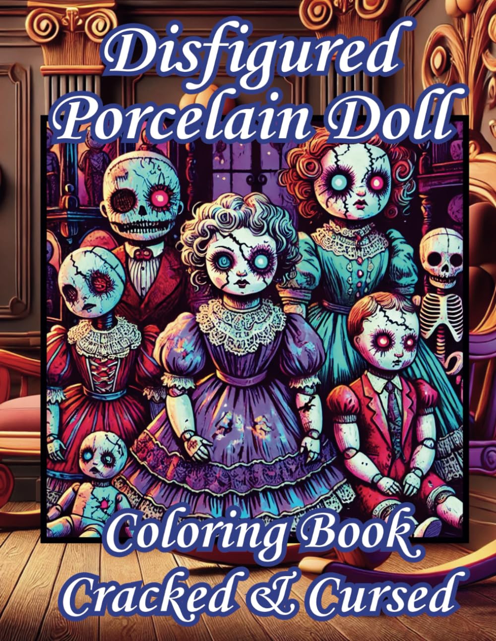 ler totalmente Disfigured Porcelain Doll Coloring Book, Cracked & Cursed: for Fans of Eerie, Unsettling Imagery Who Enjoy Macabre Aesthetics