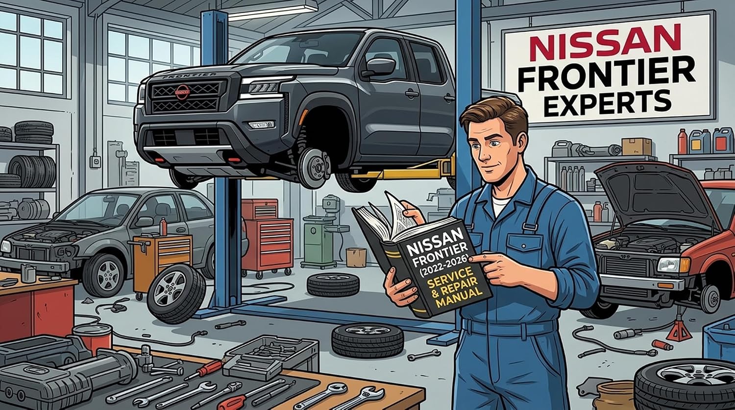 ler totalmente Nissan Frontier 2022-2026, Vehicle Repair Manual, Parts, Wiring, Workshop Book (English Edition)