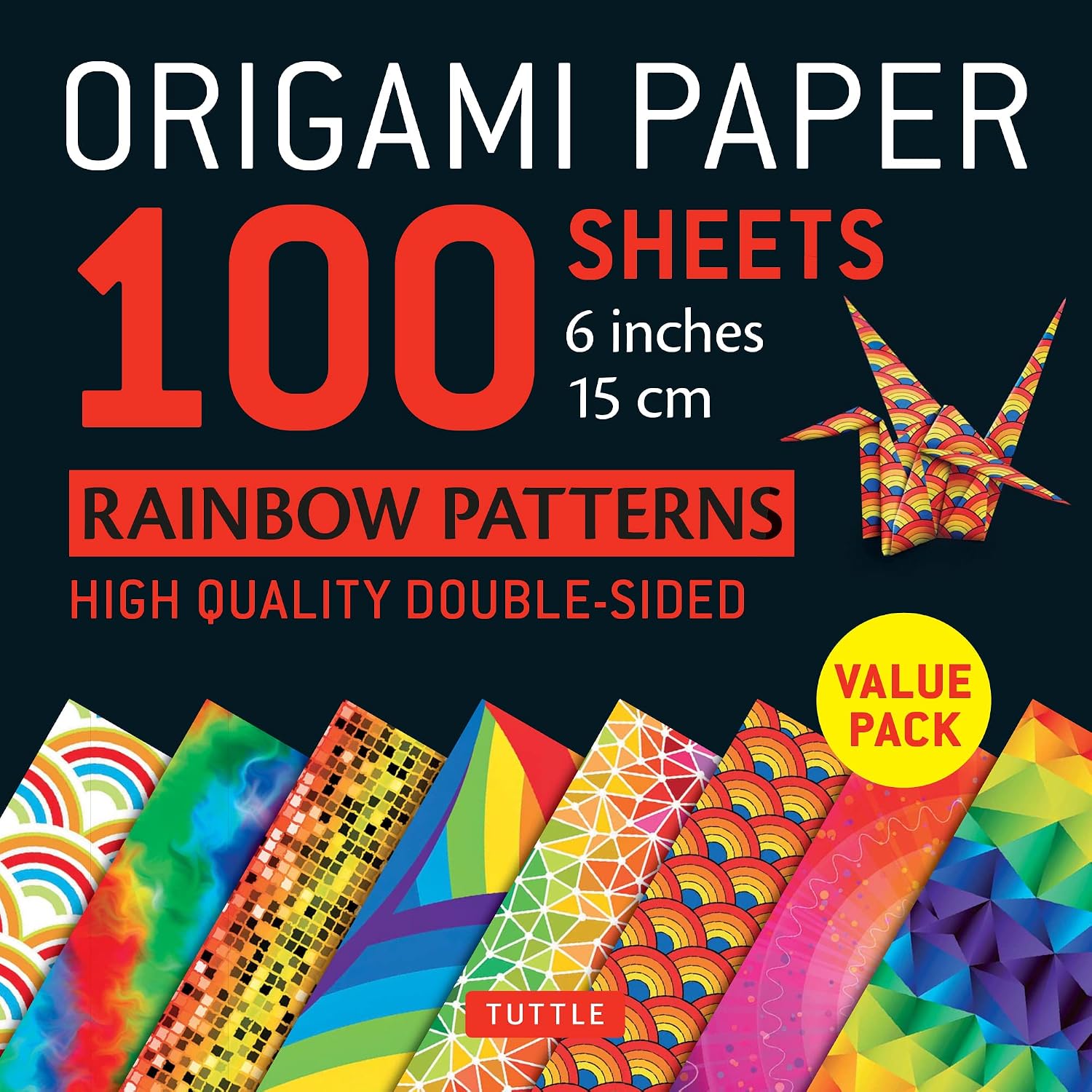Origami Paper - Rainbow Patterns - 6" Size - 96 Sheets: Tuttle Origami Paper: High-Quality Origami Sheets Printed with 8 Different Patterns: Instructions for 7 Projects Included baixar livro de graça