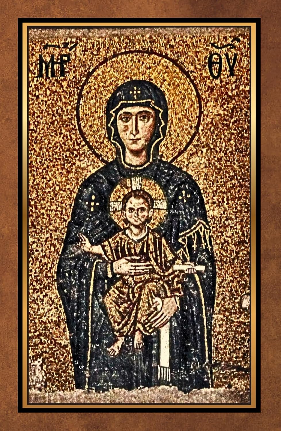 Theotokos: Eastern Orthodox Icon of Mary, Mother of God Journal: A Christian Devotional Notebook with Byzantine Art for Prayer and Reflection baixar livro de graça