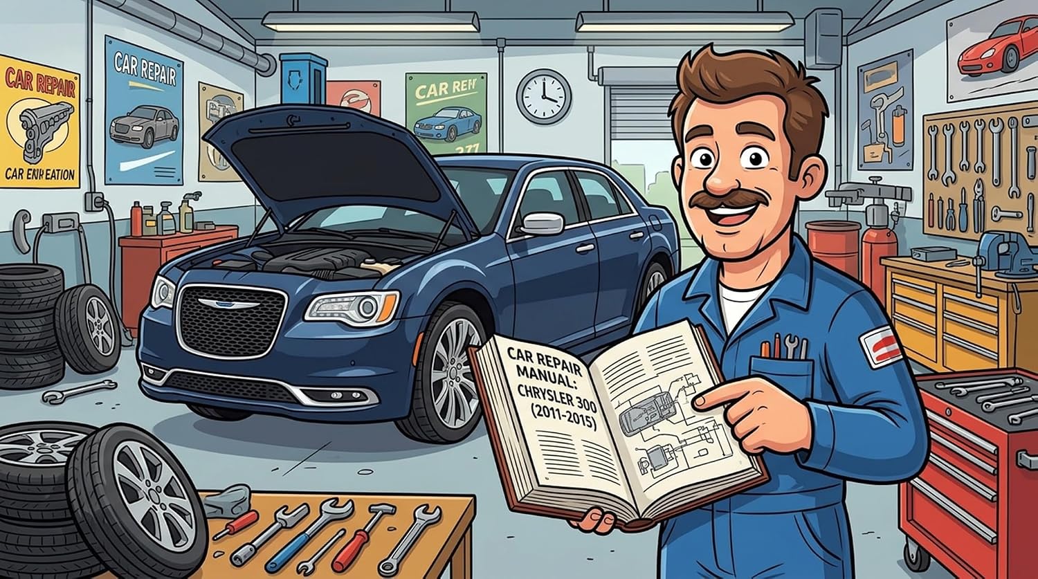 capítulo por capítulo baixar Chrysler 300 2011-2015, Vehicle Repair Manual, Parts, Wiring, Workshop Book (English Edition)