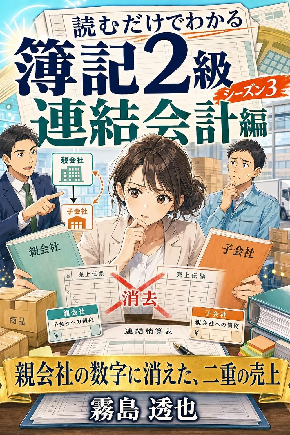ler totalmente Yomu Dake de Wakaru Boki Nikyu Season Three Renketsu Kaikei Hen: Oyagaisha no Suji ni Kieta Niju no Uriage (Japanese Edition)