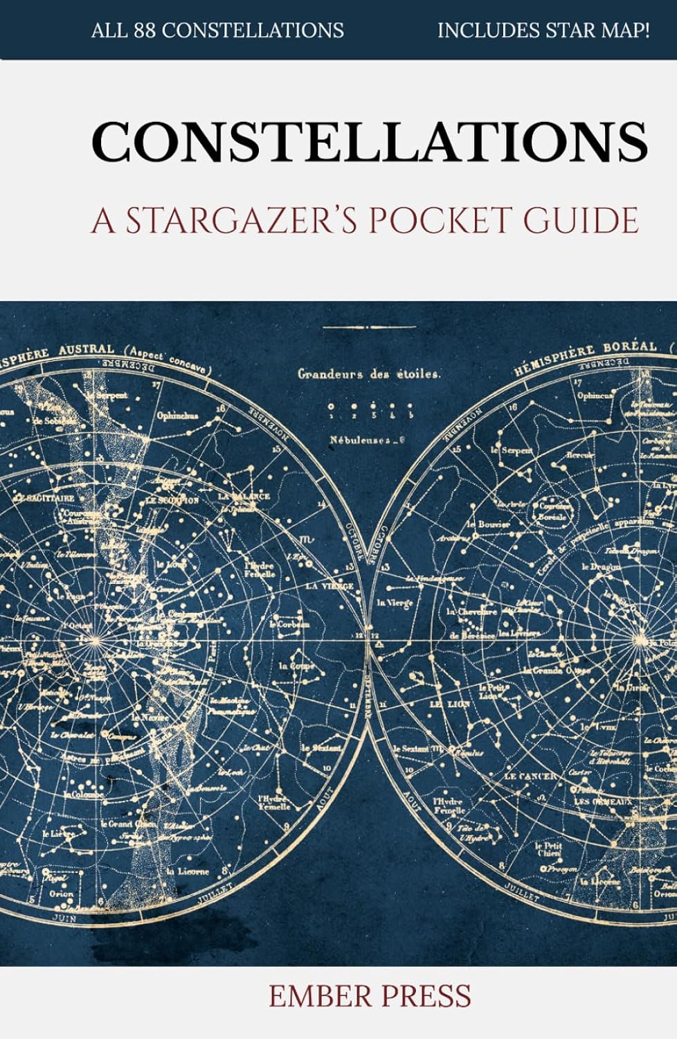 Little Book of Constellations: A Stargazer's Pocket Guide & Star Maps: All 88 Constellations, Stargazing, Stars, Mythology & Finding Your Way Around the Night Sky
