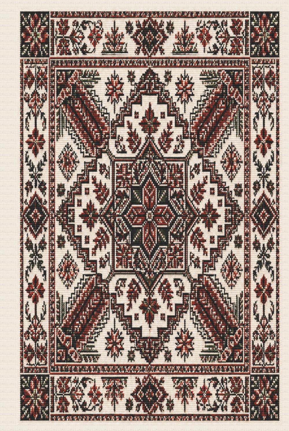 Palestinian Geometric Embroidery Notebook: Traditional Tatreez Pattern Journal for Writing Notes Planning and Creative Ideas baixar o livro de graça
