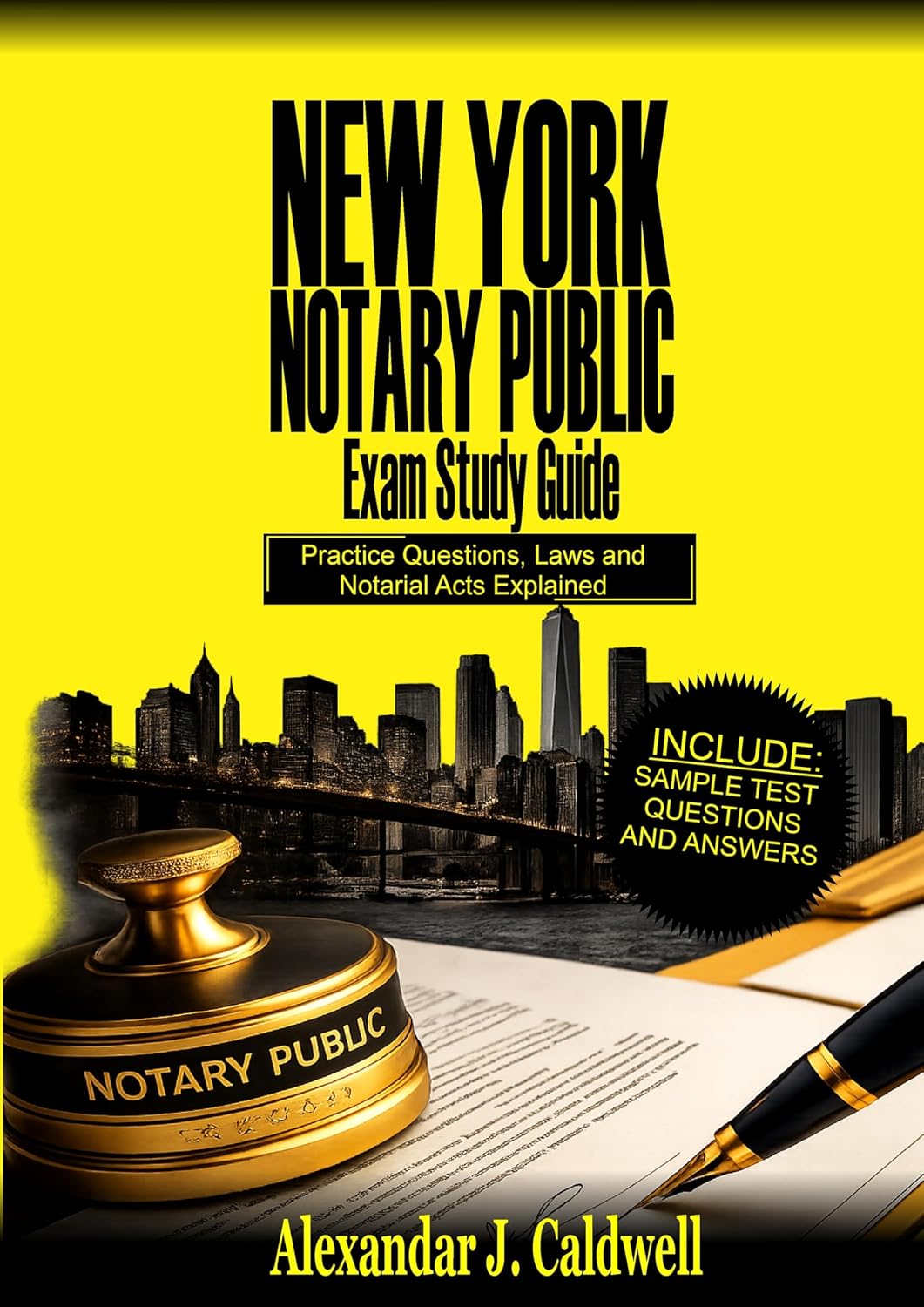 ler totalmente New York Notary Public Exam Study Guide: Practice Questions, Laws, and Notarial Acts Explained (English Edition)