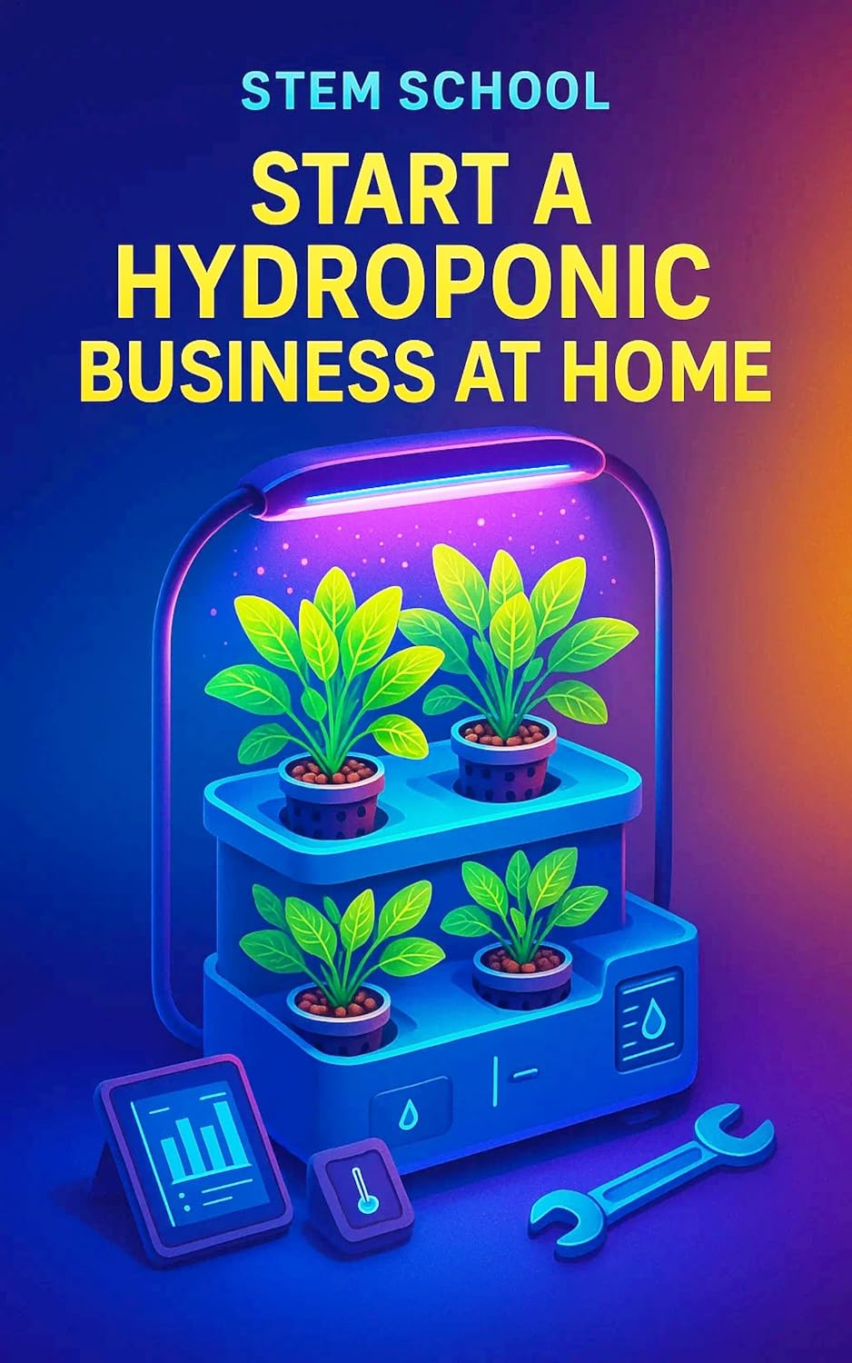 Start a Hydroponic Business at Home: A Beginner’s Guide to Growing Fresh Produce and Building an Indoor Farming Startup (English Edition) baixar livro de graça