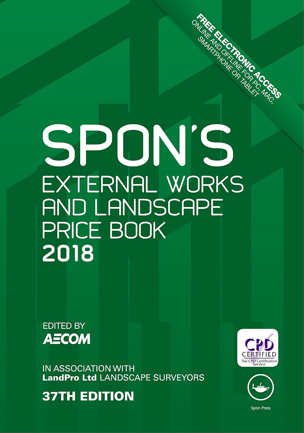 Spon's External Works and Landscape Price Book 2018 (Spon's Price Books) (English Edition)