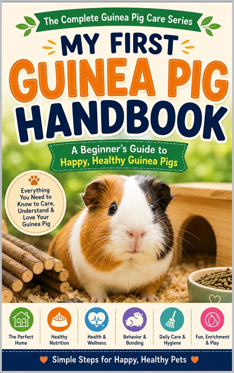 MY FIRST GUINEA PIG HANDBOOK: A Beginner’s Guide to Happy, Healthy Guinea Pigs (The Complete Guinea Pig Care Series) (English Edition) baixar o livro de graça