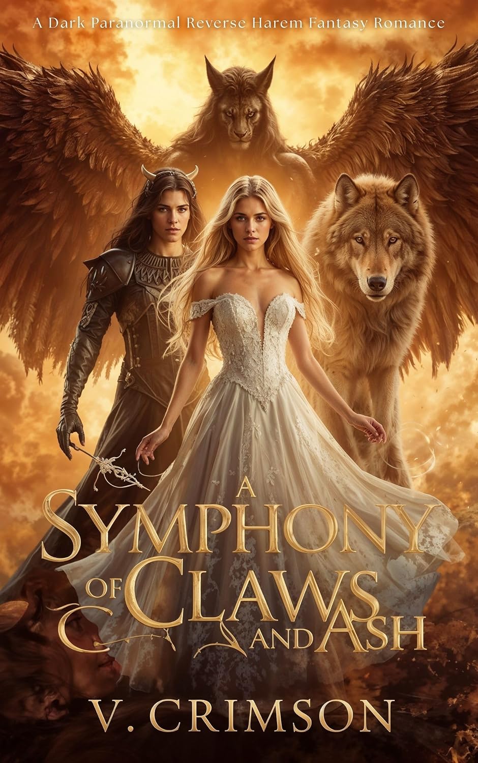 A Symphony of Claws and Ash: A Dark Paranormal Reverse Harem Fantasy Romance (The Devil’s Howl Saga) (English Edition) baixar o livro de graça