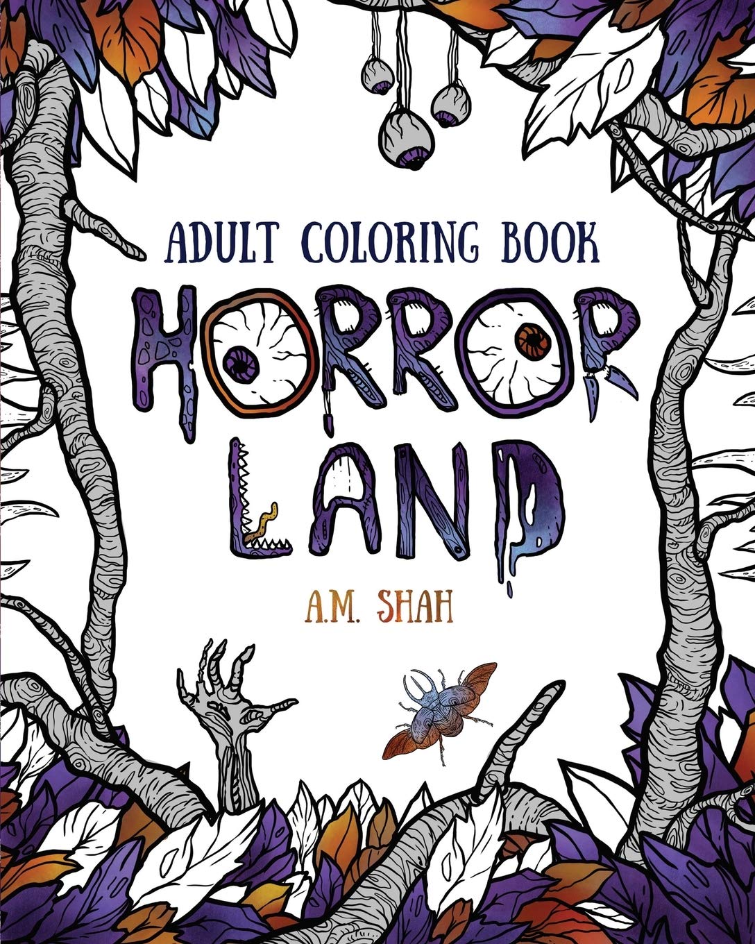 ler totalmente Adult coloring book: Horror Land: 1