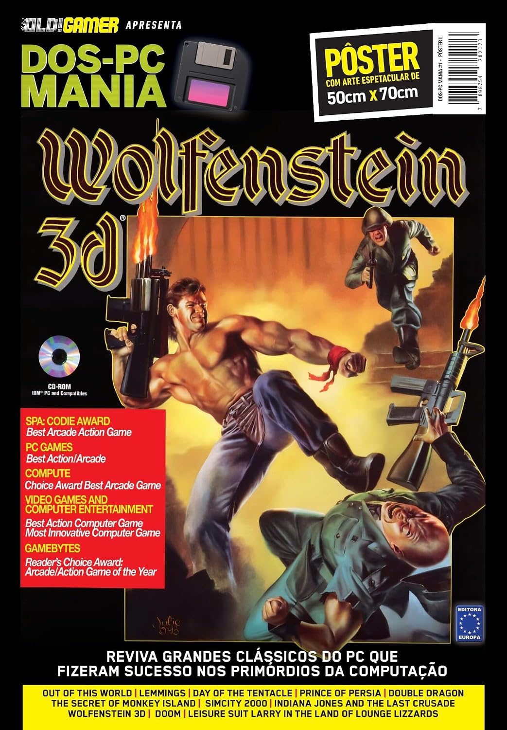 Wolfenstein 3D - Superpôster DOS-PC Mania baixar o livro de graça