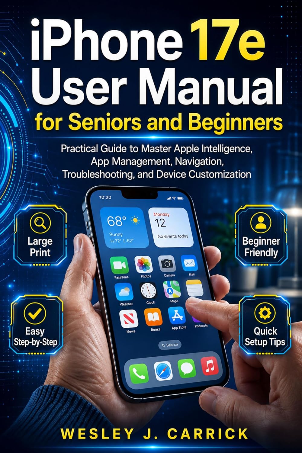 ler totalmente iPhone 17e User Manual for Seniors and Beginners: Practical Guide to Master Apple Intelligence, App Management, Navigation, Troubleshooting, and Device... for Seniors and Beginners) (English Edition)