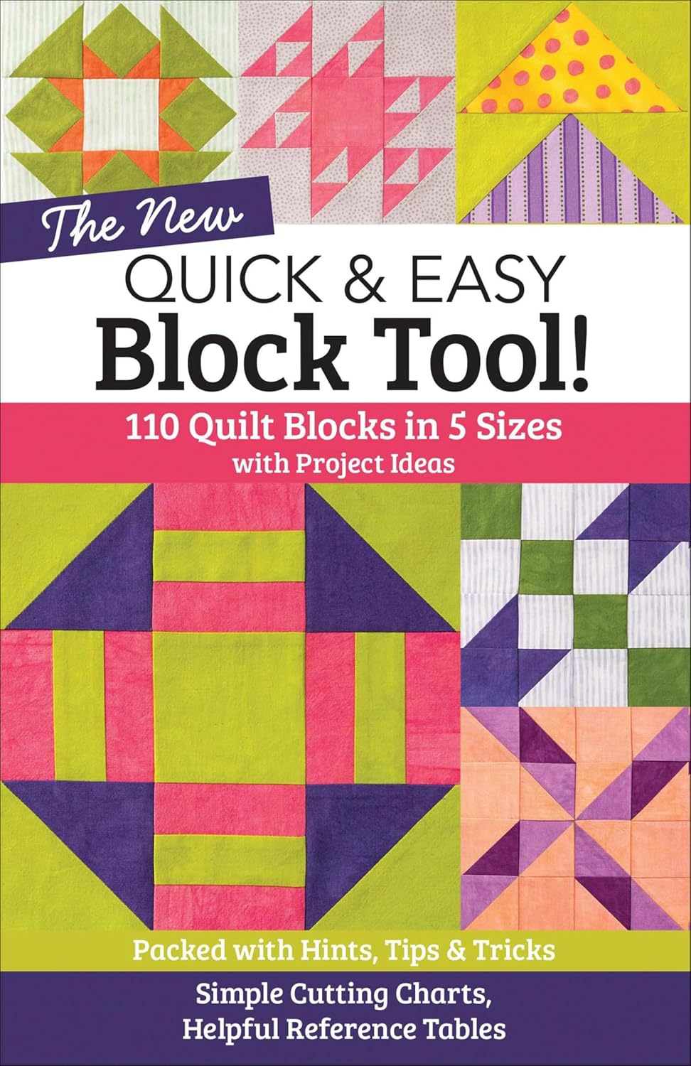 The New Quick & Easy Block Tool!: 110 Quilt Blocks in 5 Sizes with Project Ideas—Packed with Hints, Tips & Tricks (English Edition) baixar o livro de graça