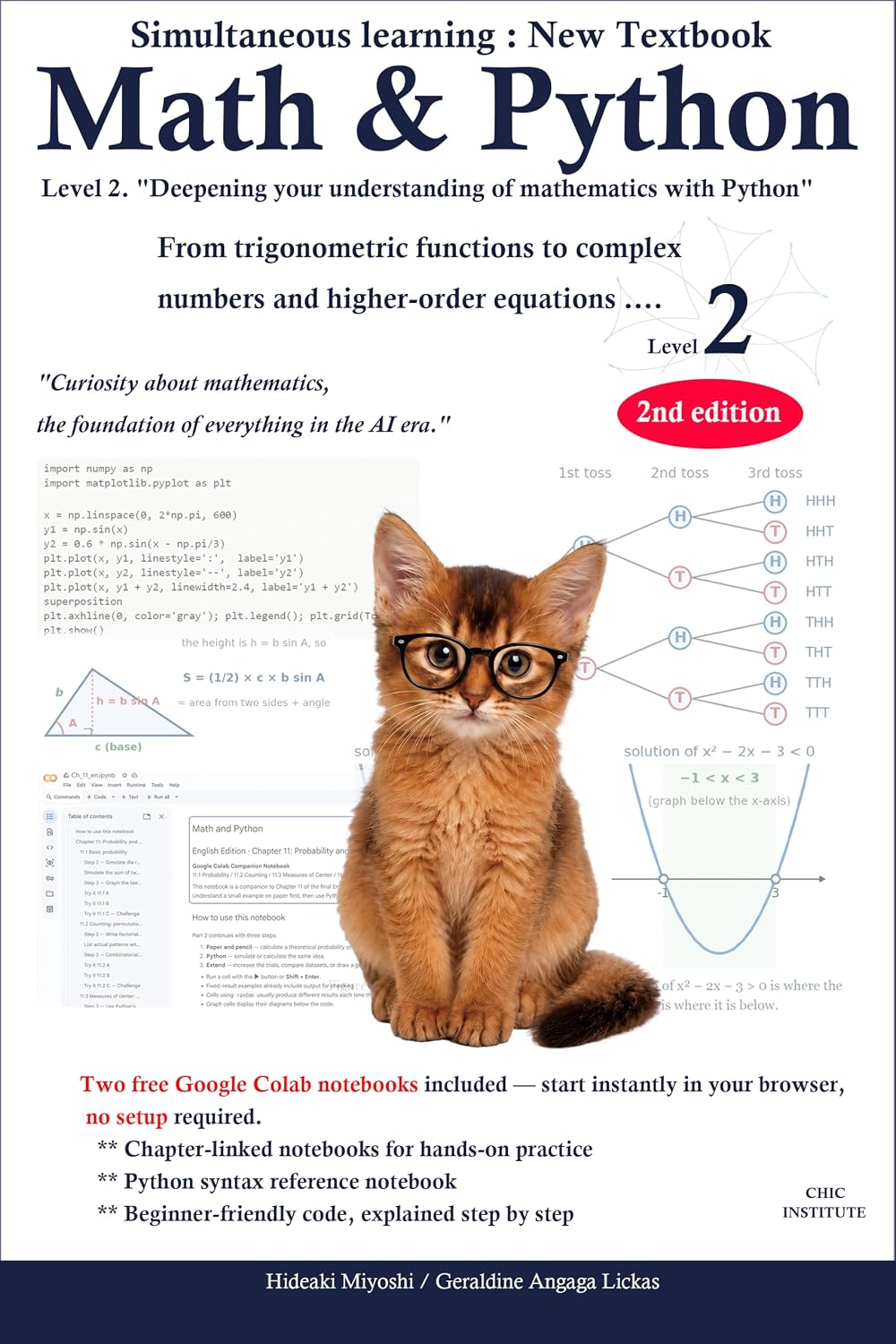 Math & Python - Level 2 (Math & Python Textbook Book 3) (English Edition)