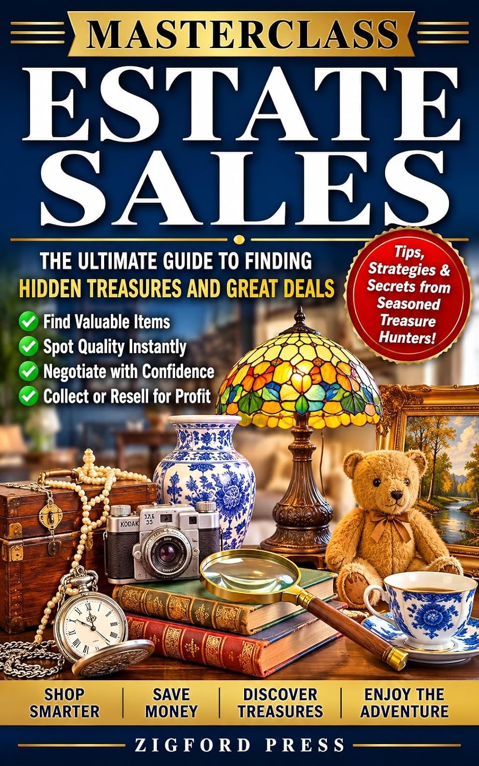 capítulo por capítulo baixar Masterclass: Estate Sales: Your Step-by-Step Roadmap to Finding Hidden Treasures, Buying Smarter, and Shopping with Confidence (Masterclass Series) (English Edition)