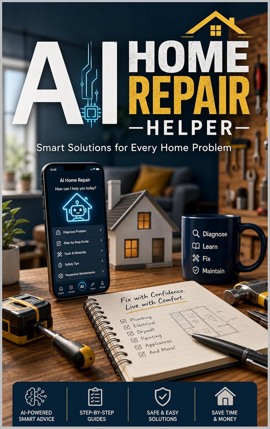 ler totalmente AI Home Repair Helper (English Edition)