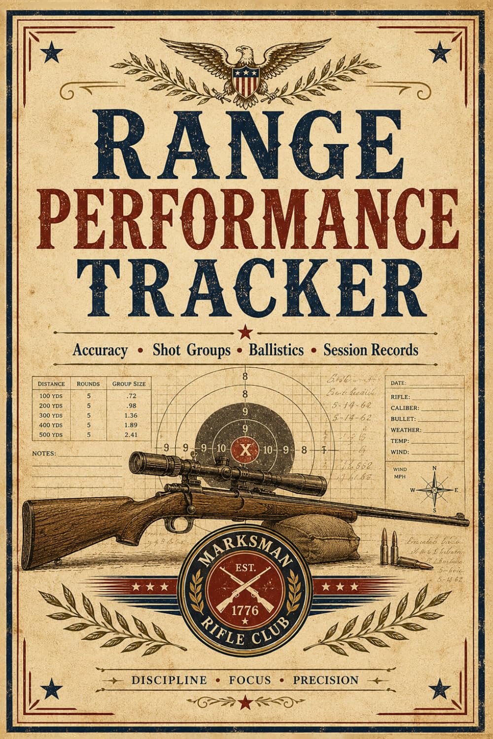 Range Performance Tracker: Shooting Session Journal for Accuracy, Equipment Changes & Skill Improvement baixar livro de graça