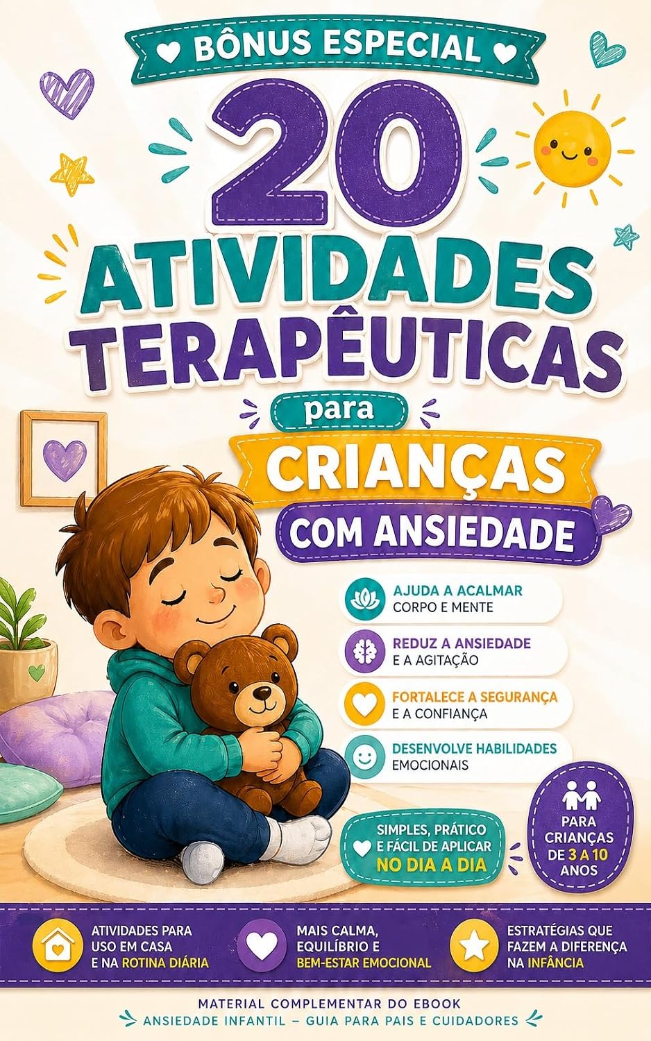 capítulo por capítulo baixar 20 Atividades de Educação Emocional Infantil: Atividades práticas para trabalhar sentimentos, calma e conexão com crianças (Kit Emocional Infantil)