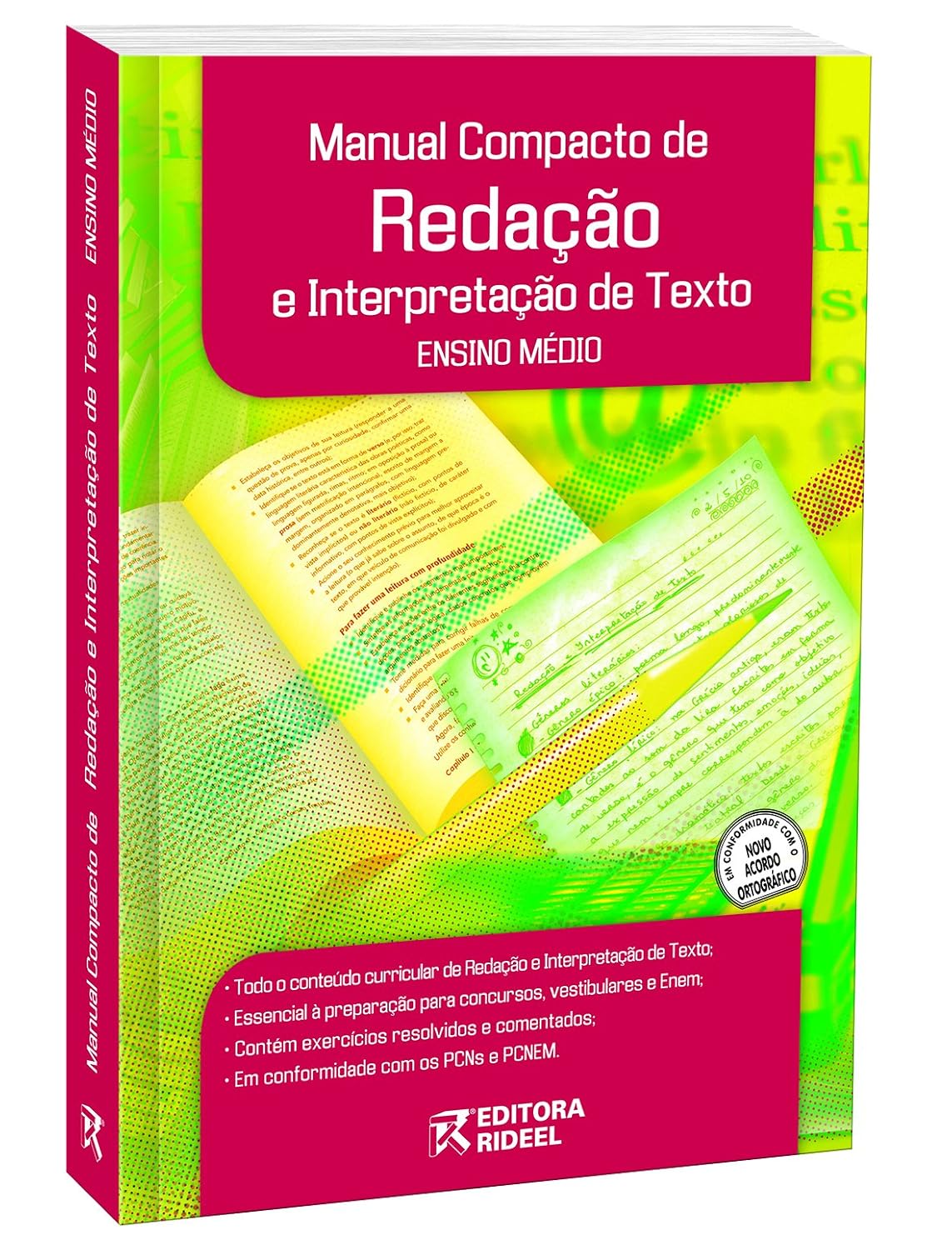 capítulo por capítulo baixar Manual Compacto de Redação e Interpretação de Texto - Coleção Manuais Compactos Rideel