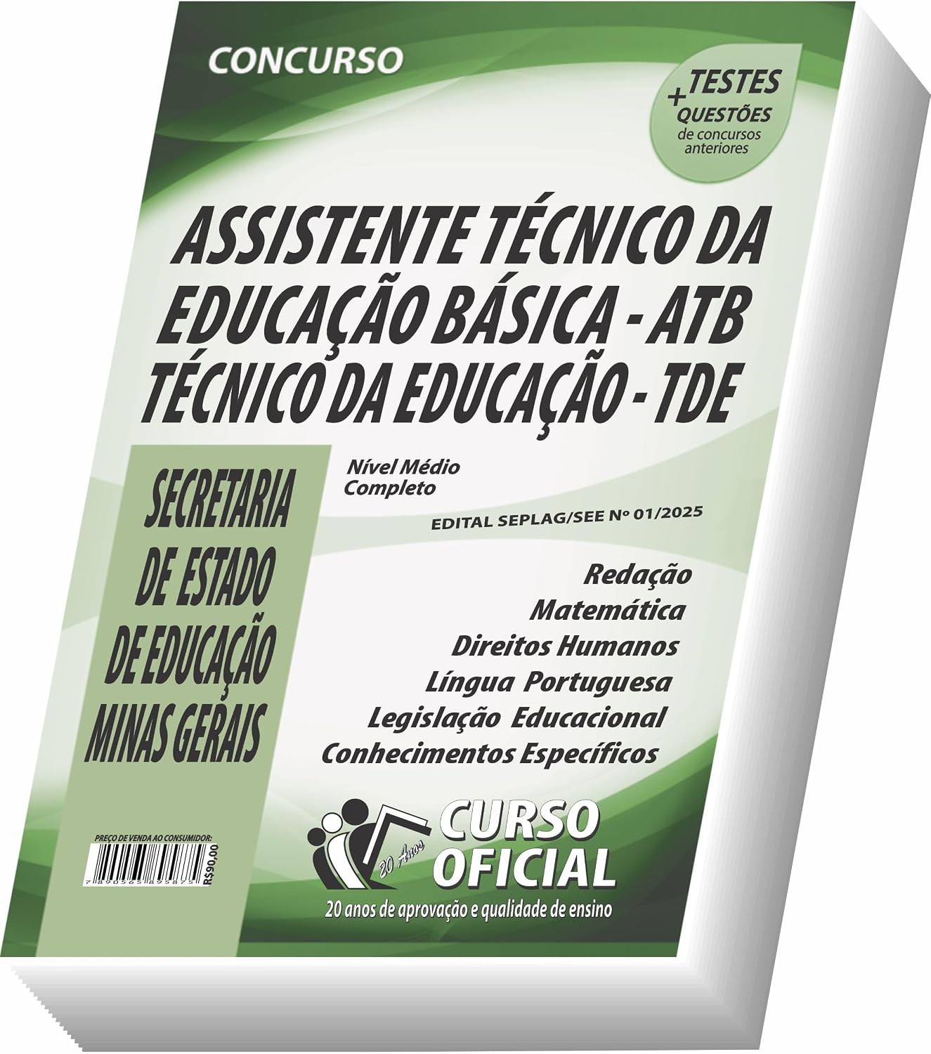 Apostila SEE - MG - Assistente Técnico de Educação Básica - ATB: 01 baixar o livro de graça