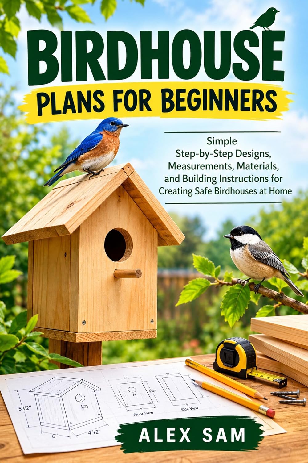 capítulo por capítulo baixar Birdhouse Plans For Beginners: Simple Step-by-Step Designs, Measurements, Materials, and Building Instructions for Creating Safe Birdhouses at Home (English Edition)