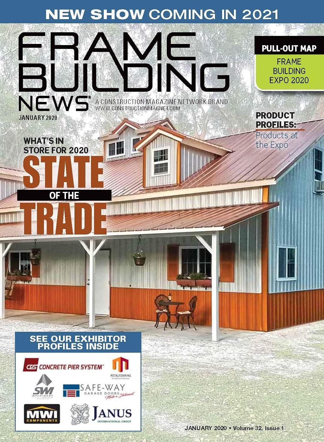 capítulo por capítulo baixar Frame Building News, January 2020: State of the Post-Frame Industry (Vol. 32, No. 1) (English Edition)