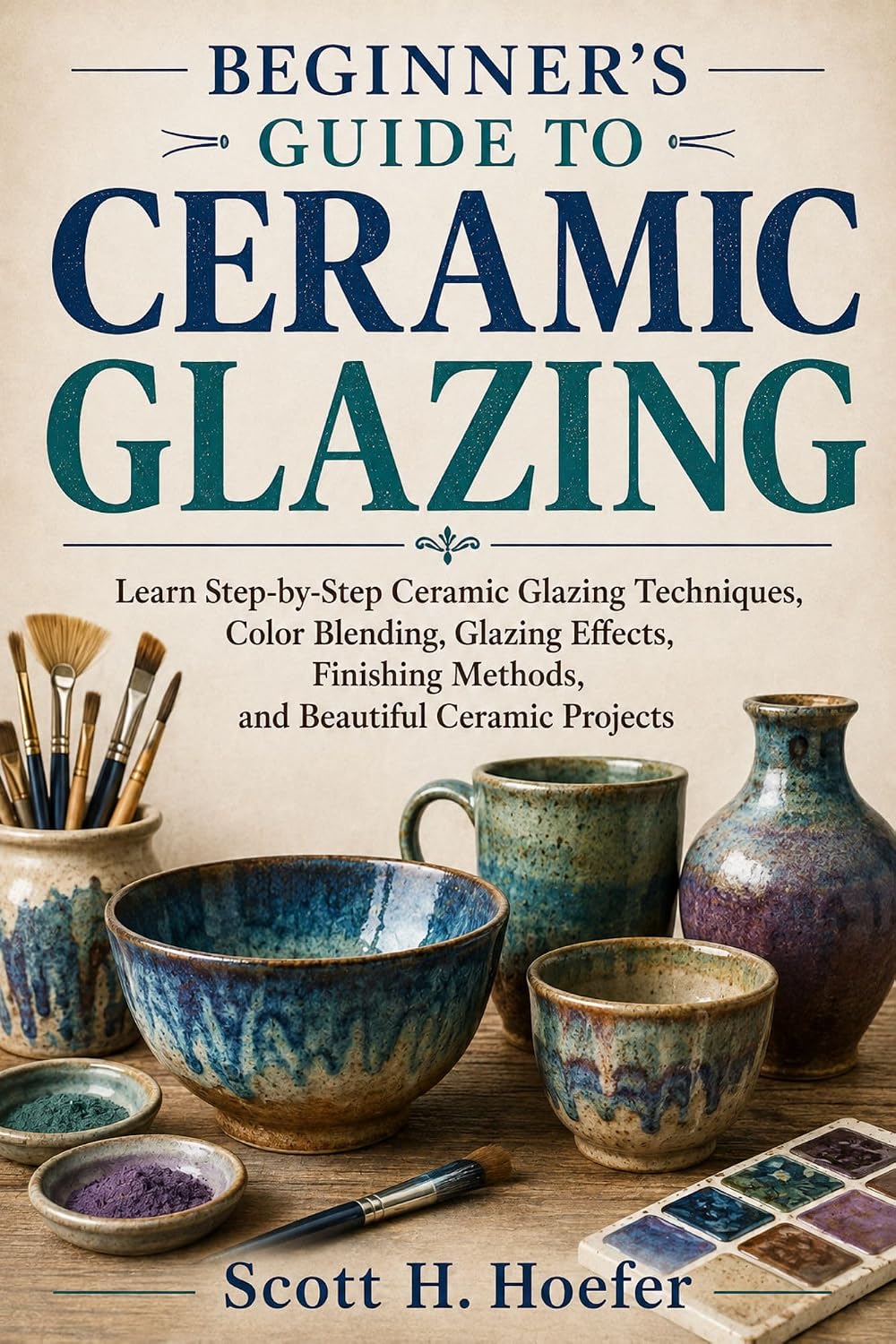Beginner's Guide To Ceramic Glazing: Learn Step-by-Step Ceramic Glazing Techniques, Color Blending, Glazing Effects, Finishing Methods, and Beautiful Ceramic Projects (English Edition) baixar o livro de graça