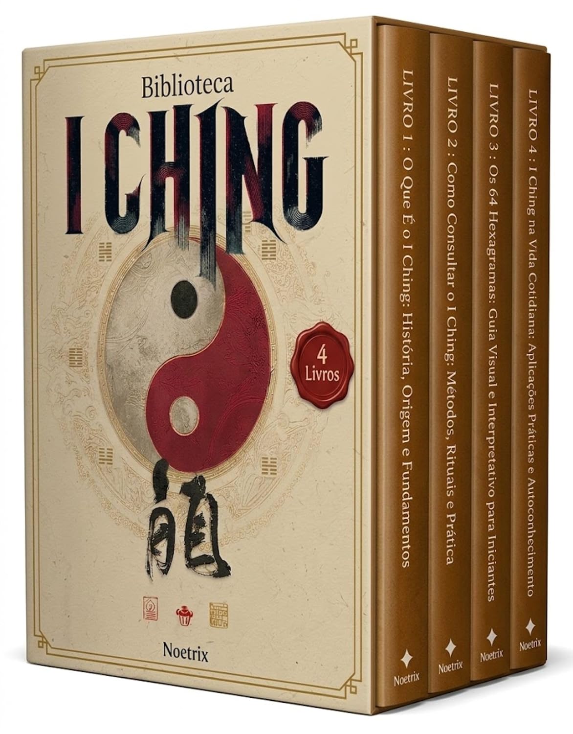 Biblioteca I Ching - 4 Livros - Guia Completo do Oráculo Chinês para Iniciantes, Interpretação dos Hexagramas e Sabedoria das Transformações baixar livro de graça