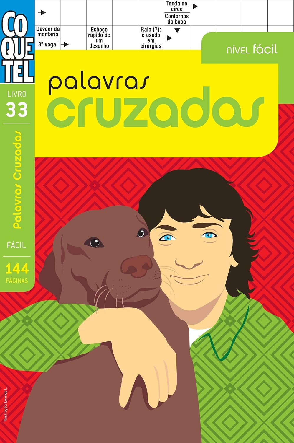 ler totalmente Palavras cruzadas - Nível fácil - Livro 33