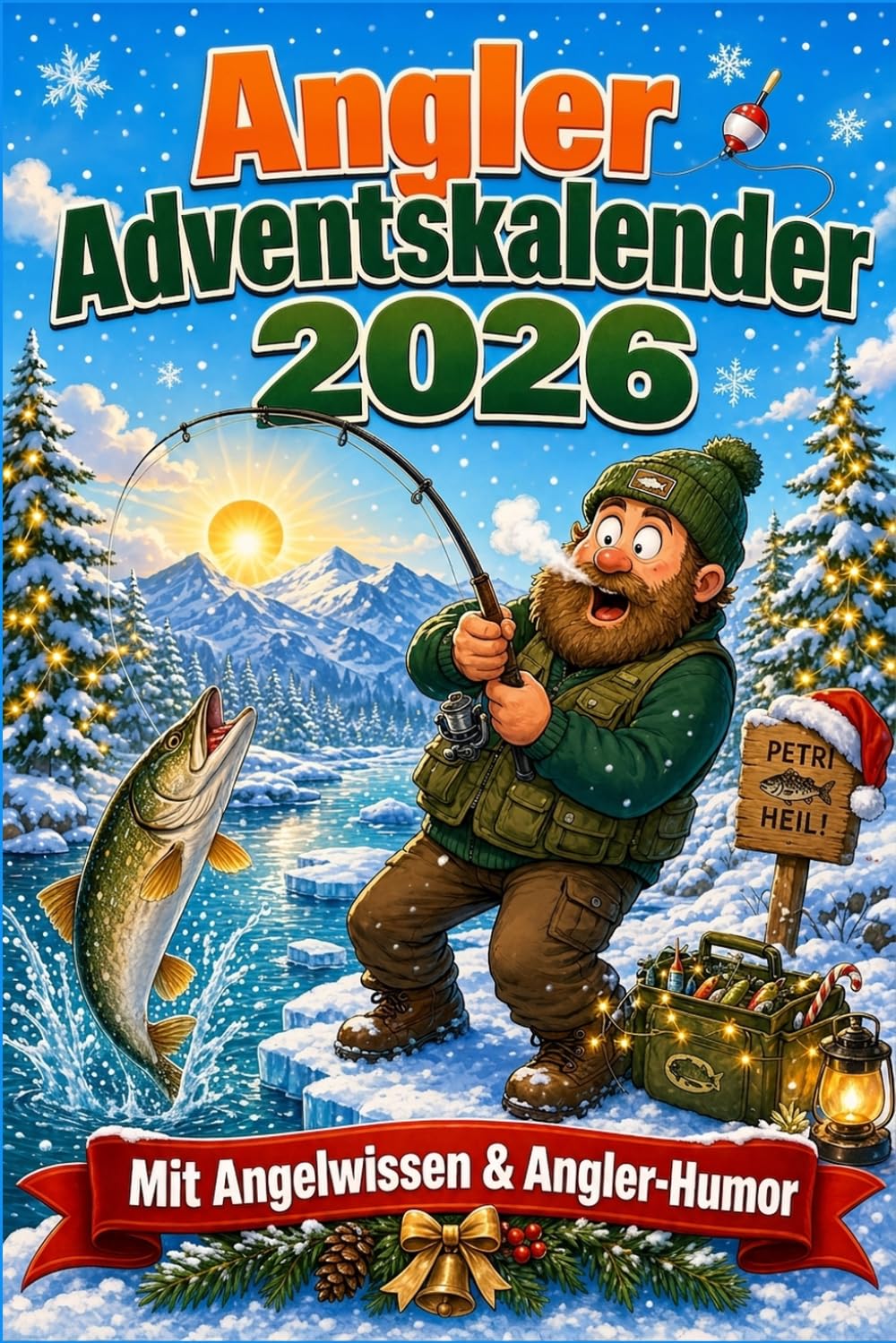 Angler Adventskalender: 24 Türchen voller Angelwissen, Technik und Humor als Geschenk für jeden Petrijünger (German Edition) baixar o livro de graça