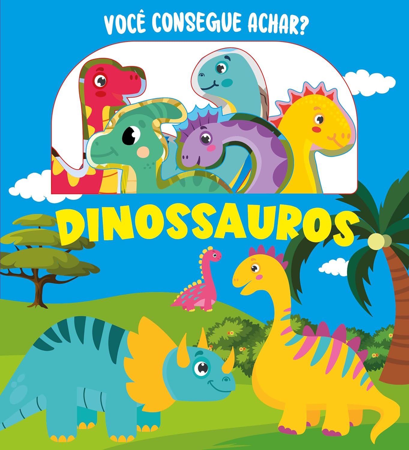 ler totalmente Você Consegue Achar? Dinossauros
