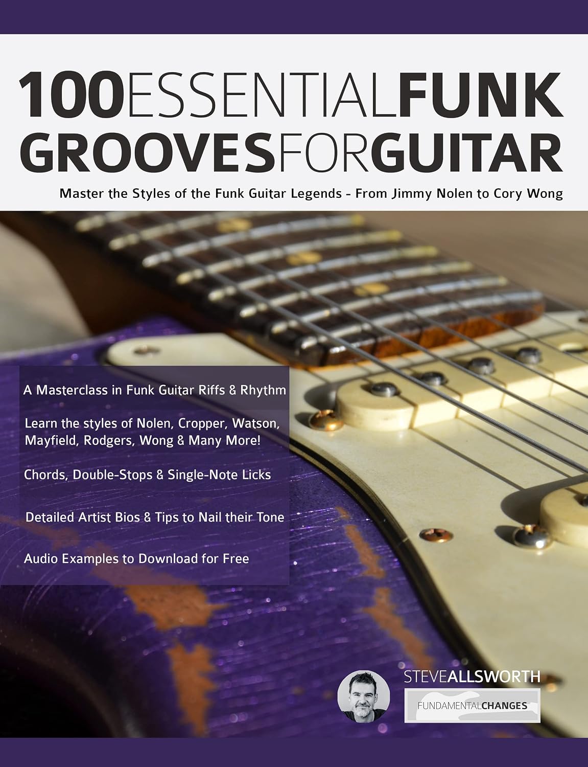 100 Essential Funk Grooves for Guitar: Master the Styles of the Funk Guitar Legends – From Jimmy Nolen to Cory Wong (Learn to play funk guitar) (English Edition) baixar o livro de graça