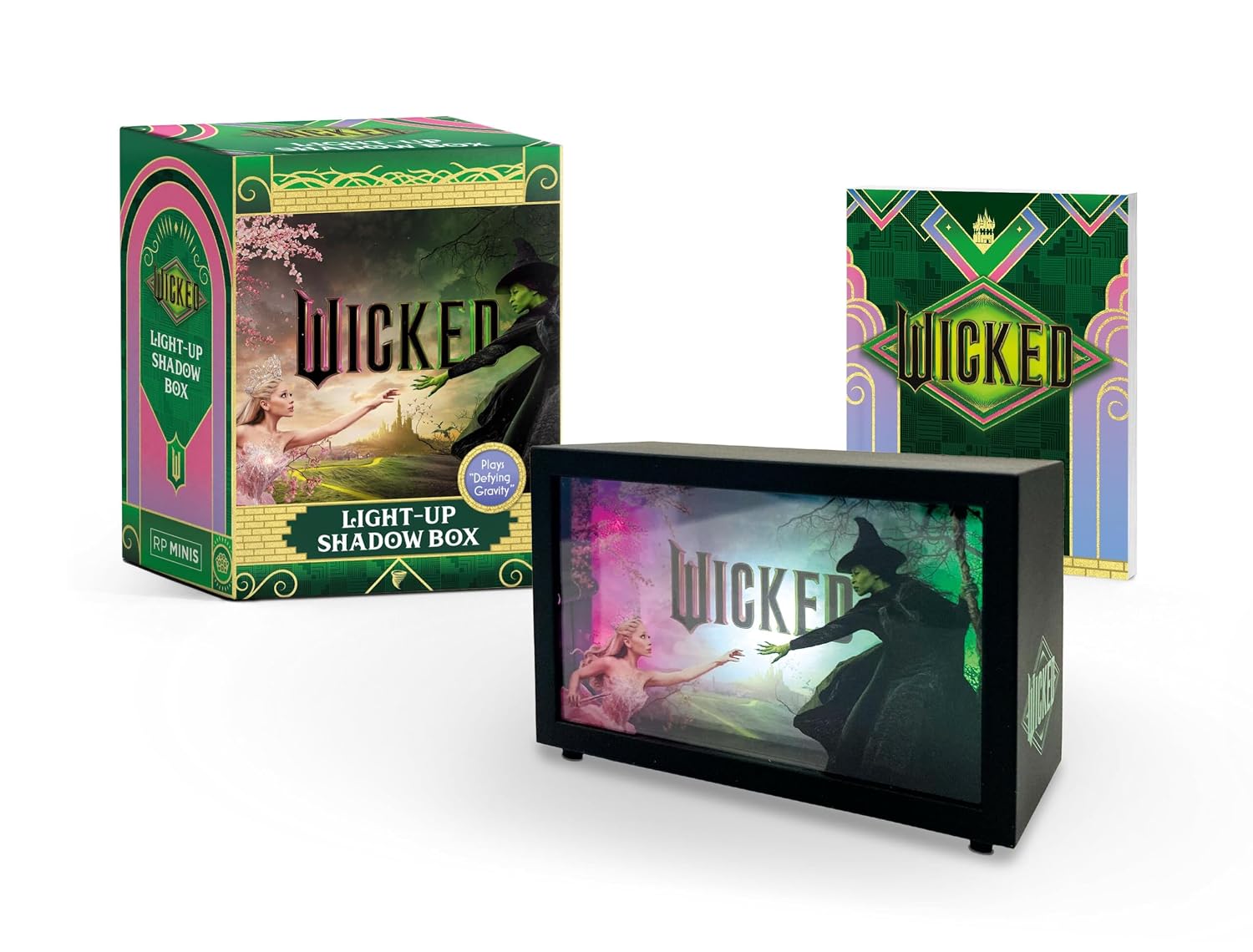 Wicked: Light-Up Mini Shadow Box: Plays "Defying Gravity" baixar o livro de graça