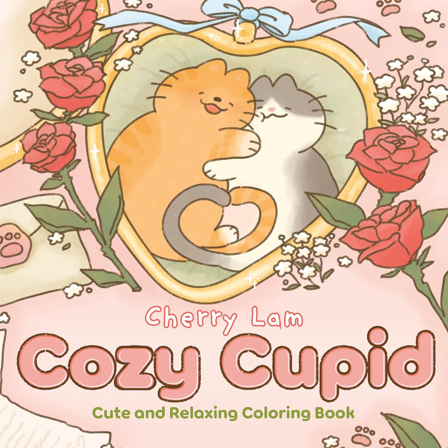 Cozy Cupid: Cute and Relaxing Coloring Book baixar livro de graça