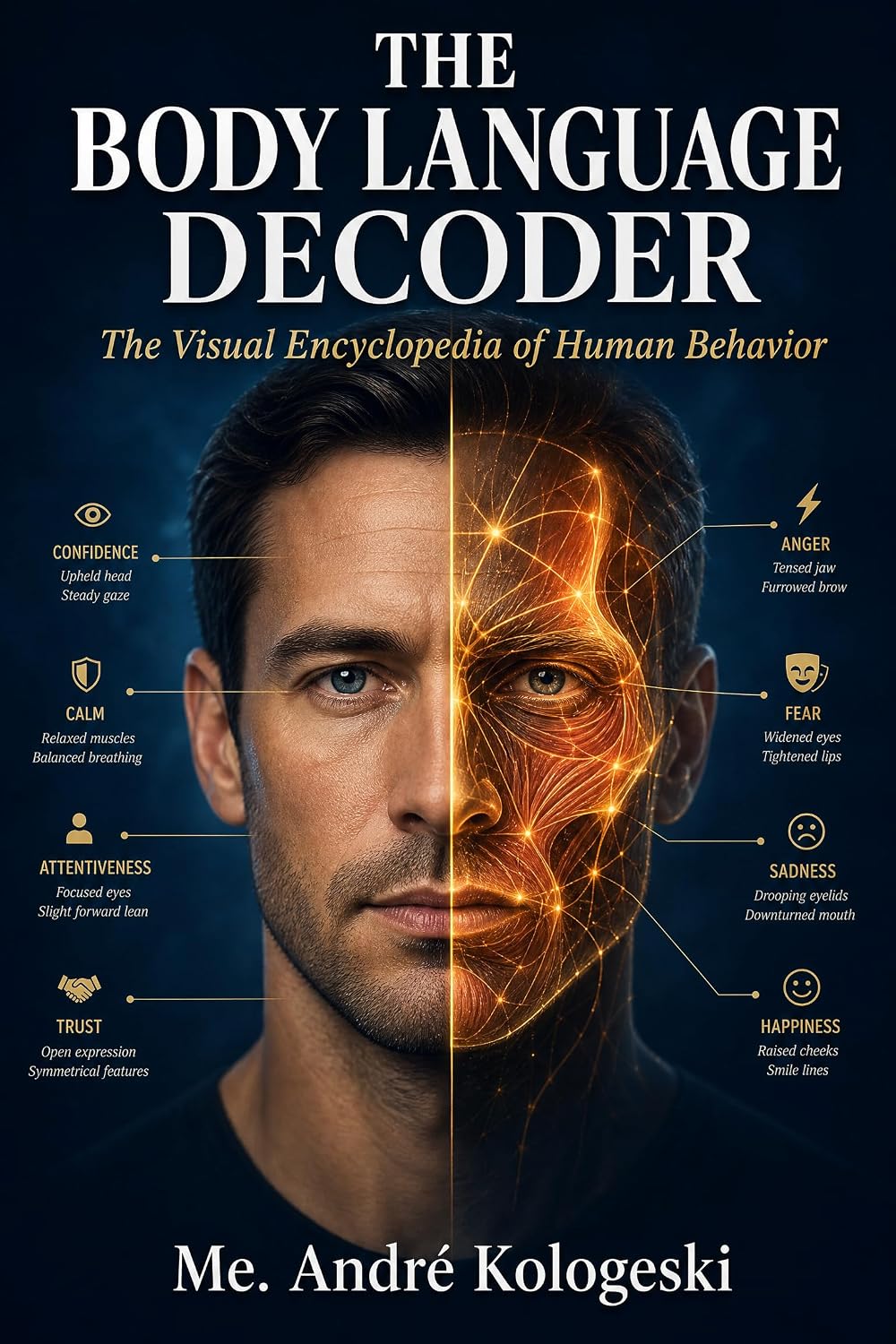The Body Language Decoder: The Visual Encyclopedia of Human Behavior (Discover Books by André Kologeski Book 1) (English Edition)